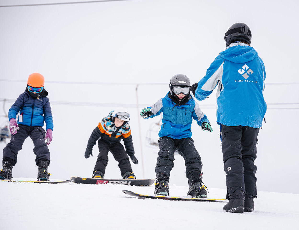 Group lessons at Nordic Valley Ski Resort