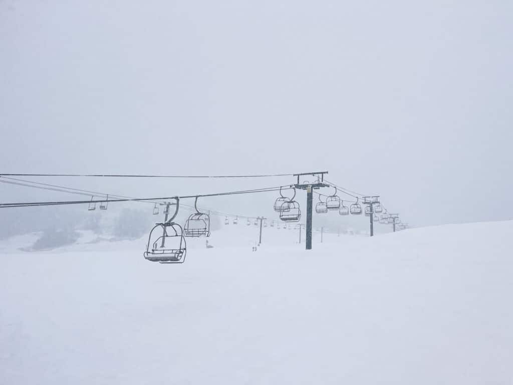 Nordic Valley Ski Resorts first snowfall of the 2025/26 season