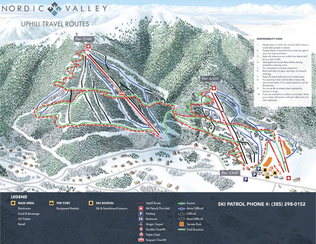 Uphill Access Policy - Nordic Valley Ski Resort
